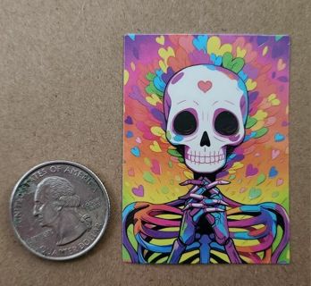 Colorful Skeleton Sticker #30