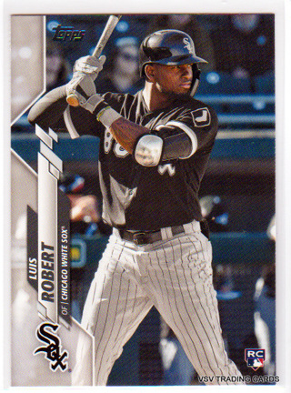 Luis Robert, 2020 Topps ROOKIE Card #392, Chicago White Sox, (LB21)