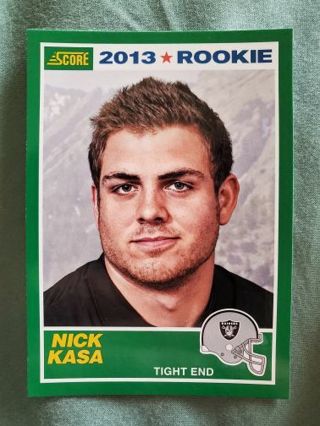 2013 Score Rookie Nick Kasa