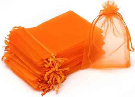 16  NEW SILK ORGANZA BAGS= 5"x3 1/2"