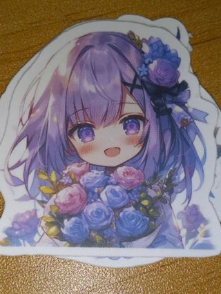 Anime new one vinyl lap top sticker no refunds regular mail very nice quality