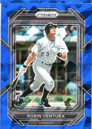 2023 Panini Prizm Robin Ventura Blue Ice