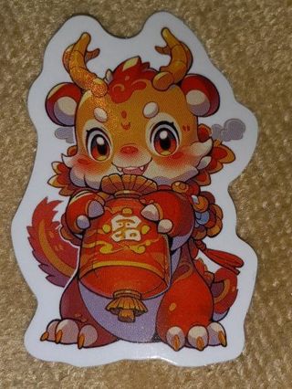 Cute one small sticker no refunds regular mail Win 2 or more get bonus