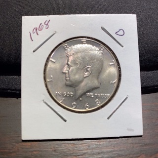 1968 D KENNEDY HALF DOLLAR