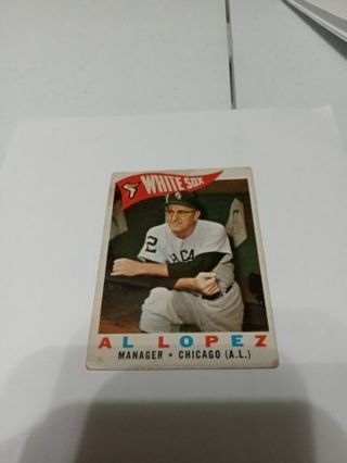 Al Lopez 1960's trading card