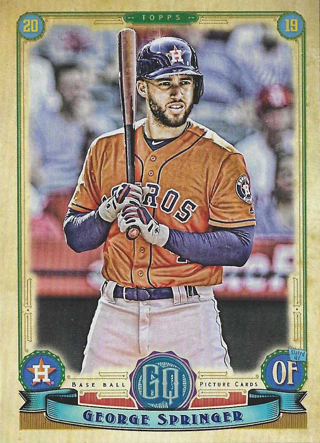 2019 Gypsy Queen George Springer #133