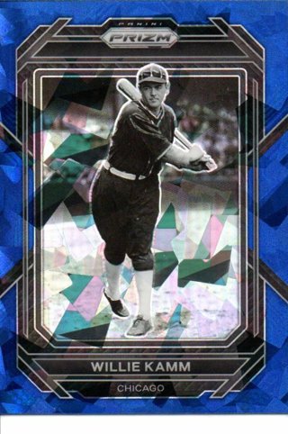 2023 Panini Prizm Willie Kamm Blue Ice