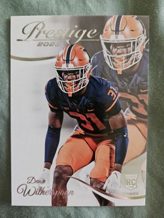 2023 Panini Prestige Rookie Devon Witherspoon