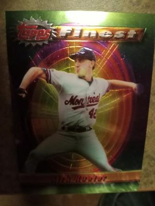 1994 TOPPS FINEST KIRK RUETER MONTREAL EXPOS BASEBALL CARD# 9