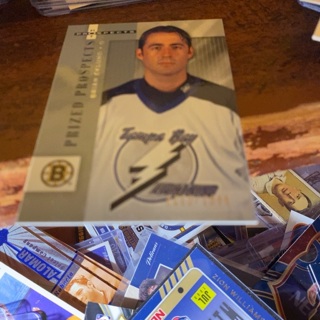 2006 fleer hot prospects prized prospects Brian eklund hockey card ser num 