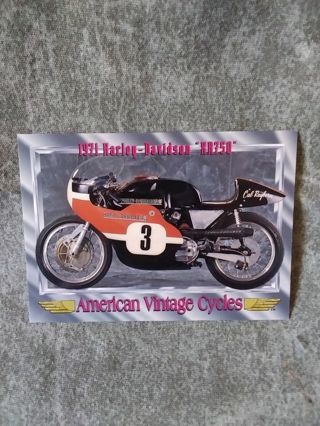 American Vintage Cycles Trading Card # 23