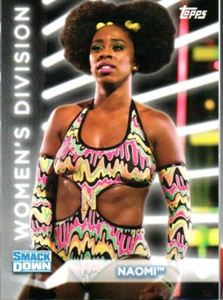 2021 Topps WWE Naomi Roster Womens Division R-10