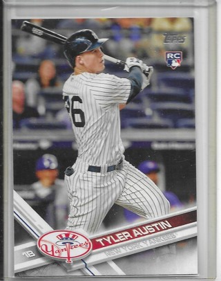 Tyler Austin 2017 Topps #43 Rookie Card