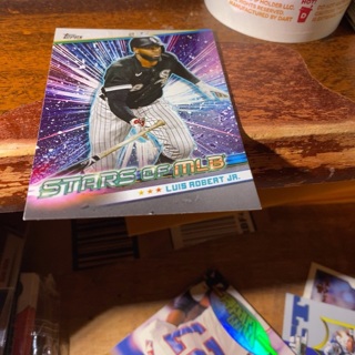 2024 topps stars of MLB Luis Robert jr baseball card 