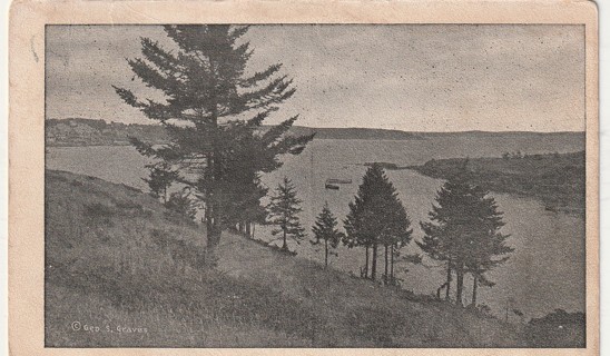 Vintage Used Postcard: (y): 1924 Bailey Island, Maine