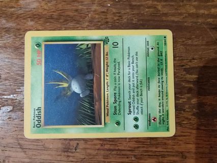 Pokemon Jungle Set Oddish 58/64 #3