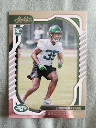 2022 Panini Absolute Rookie Zonovan Knight