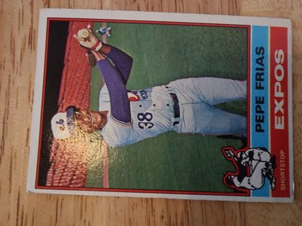 1976 Topps Pepe Frias