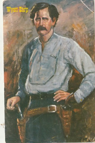 Vintage Used Postcard: 1961 Wyatt Earp