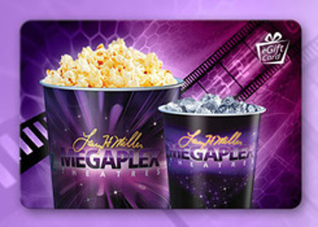 Megaplex Theatres e Giftcard $20.00 Gift Card Code $20 eGiftcard