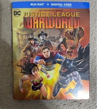 Movie code for DC Justice League WarWorld Digital HD 