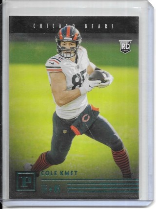 Cole Kmet 2020 Chronicles Panini Teal #PA27