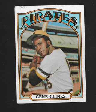 1972 TOPPS GENE CLINES #152