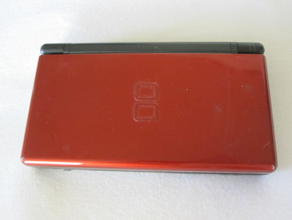 Nintendo DS-Lite Game Console - Crimson Red - Tested / Works 