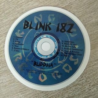 Blink-182 band Buddah LP record laptop computer sticker Xbox PS4 luggage water bottle cooler
