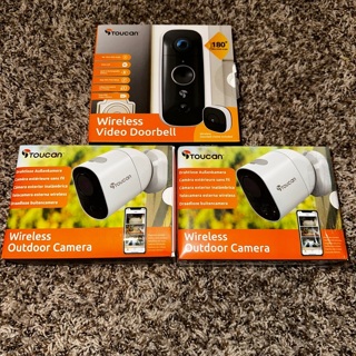 Toucan security camera bundle