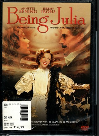 Being Julia - DVD starring Annette Bening, Jeremy Irons - NEW/SEALED