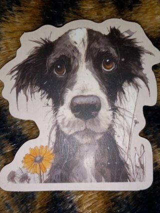 Dog nice one vinyl sticker no refunds regular mail only Very nice quality!