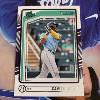 2024 Donruss Rated Prospects #123 Xavier Isaac - Tampa Bay Rays