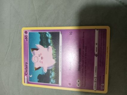 Pokemon card: Clefairy