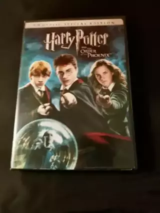 2 disc= HARRY POTTER AND THE ORDER OF THE PHEONIX DVD=ORIGINAL CASE=NO SCRATCHES