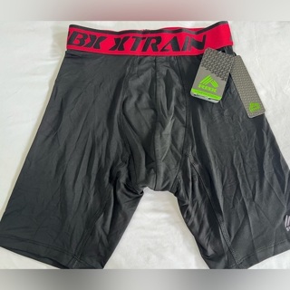 RBX Underwear Mens XTRAIN PRO ATHLETIC GEAR BLACK/RED MEN'S BOXER MEDIUM NWT $35