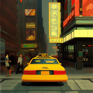 Listia Digital Collectible: Taxi!