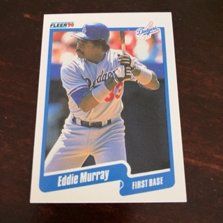 1990 Fleer - [Base] #404 Eddie Murray