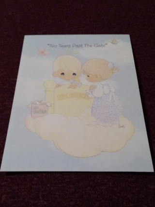 Sympathy Card - PRECIOUS MOMENTS