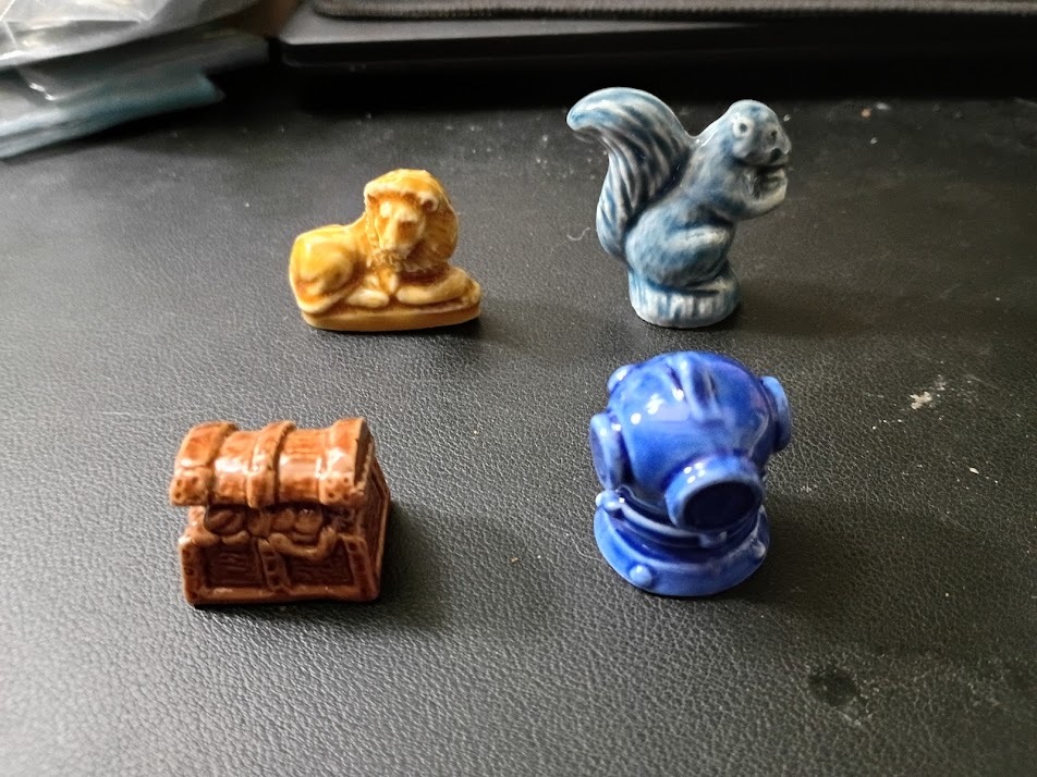 FREE: 4 Wade Red Rose Tea Figurines - Set 2