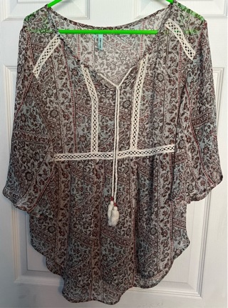 Maurices Blouse Size Large 