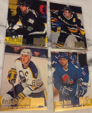 NHL Lot of 4 Fleer Ultra Foil