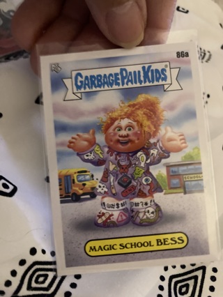 86a MAGIC SCHOOL BESS 2022 GPK Garbage Pail Kids Book Worms 