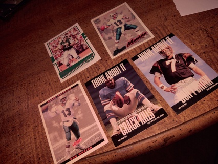 Five Card Lot football some of the greatest quarterbacks of all time