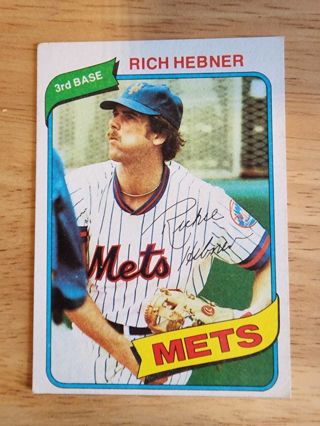 80 Topps Rich Hebner #331