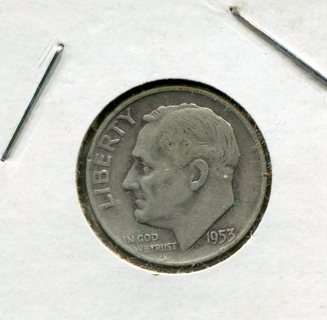 1953 D Roosevelt Dime-90% Silver!