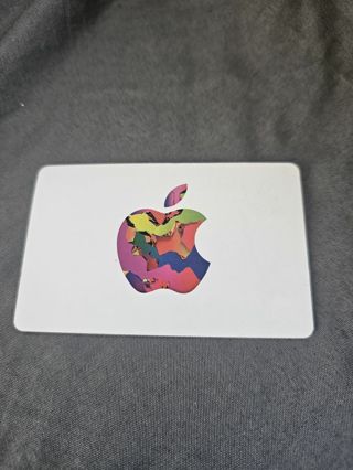 $25 apple gift card