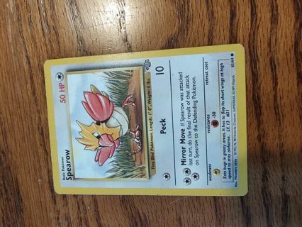 Pokemon Jungle Set Spearow 62/64 #7