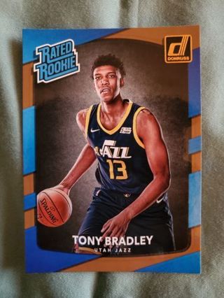 2017-18 Donruss Rated Rookie Tony Bradley