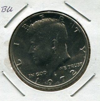 1972 D Kennedy Half Dollar-From Mint Set